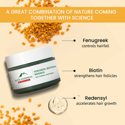 Alps Goodness Fenugreek Biotin and Redensyl Anti Hair Fall Hair Mask