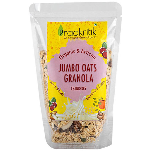 Praakritik Organic & Artisan Jumbo Oats Granola
