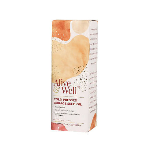 Alive & Well Cold Pressed Borage Seed Oil