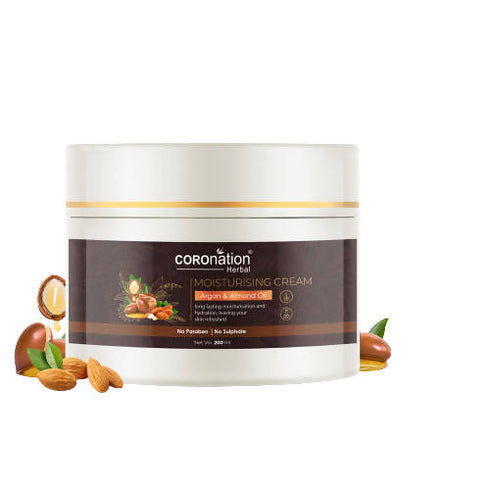 Coronation Herbal Moroccan Argan and Almond Oil Moisturizing Cream