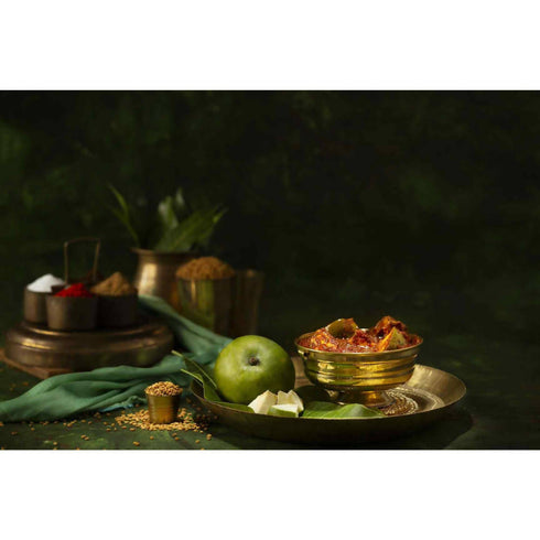Jandhyala Menthikaya | Mango Fenugreek Pickle