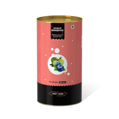 The Tea Planet Lemon+Blueberry Flavoured Instant Black Tea