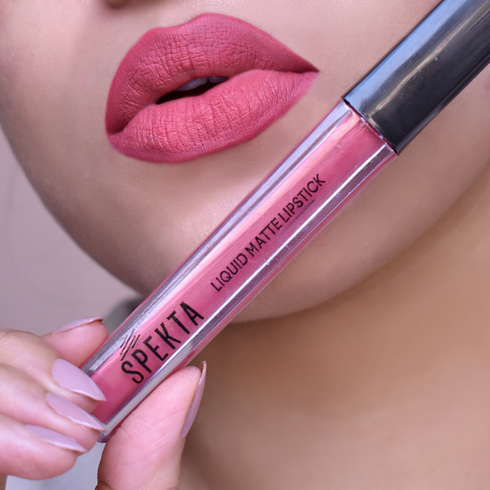 Spekta Transfer Proof Matte Liquid Lipstick 704 Showstopper Rose Pink 6ml