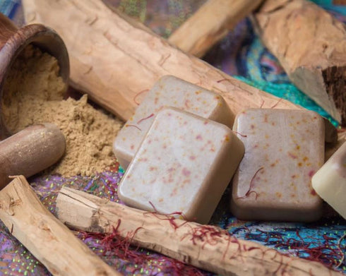 Sandal Wood And Saffron Soap Magic Soap