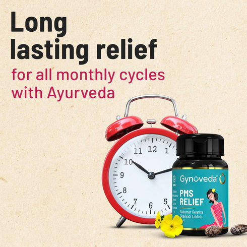 Gynoveda PMS Relief Ayurvedic Tablets