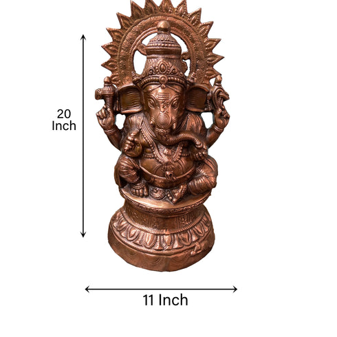Lord Ganesha Bronze Idol