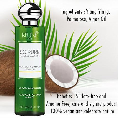 Keune So Pure Moisturizing Shampoo