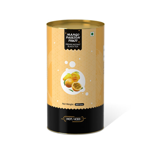 The Tea Planet Mango+Passion Fruit Flavoured Instant Black Tea