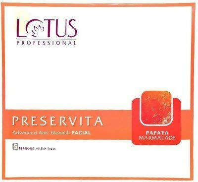 Lotus Professional Preservita Advanced Anti Blemish Facial Kit-Papaya Marmalade