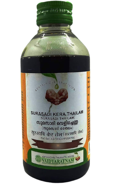 Vaidyaratnam Surasadi Kera Thailam |Surasadi Thailam