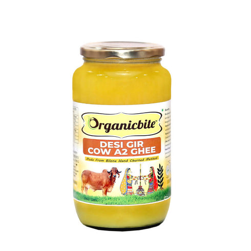 Organicbite Desi Gir Cow A2 Ghee
