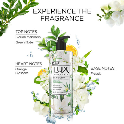 Lux Botanicals Skin Detox Body Wash with Freesia And Tea Tree Oil