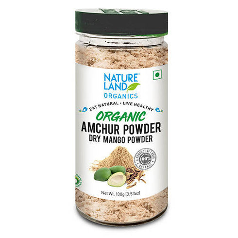 Nature Land Organics Amchur Powder |Dry Mango