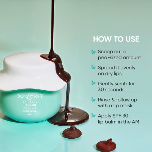 Dot and key Vitamin E Sugar Lip Scrub