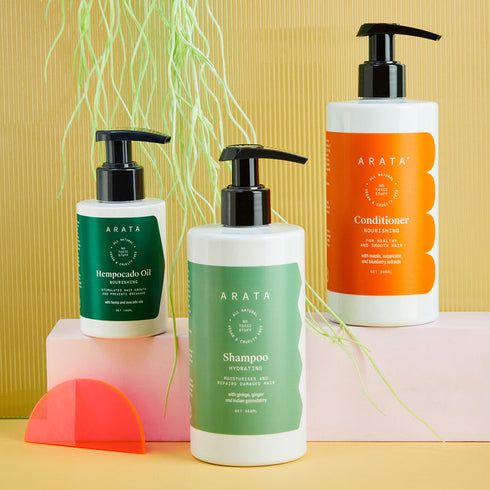 Arata Daily Scalp Therapy Combo