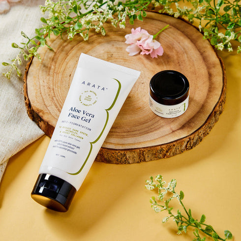 Arata Hydration Boost Aloe Vera Gel Combo