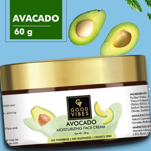 Good Vibes Nourishing Avocado Face Mask 50g