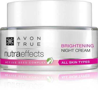 Avon True Nutraeffects Brightening Night Cream 50g