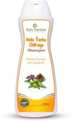 Balu Herbals Amla Reeta Shikaya Shampoo 500 ml Shampoo