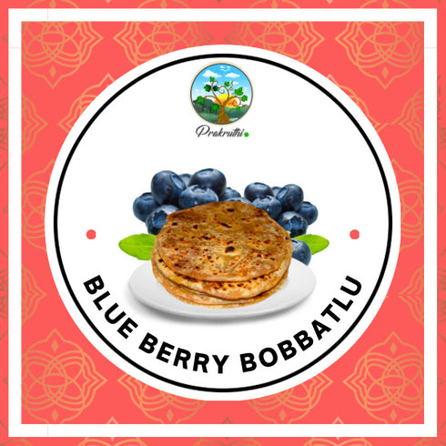 Prakruthi Blue Berry Bobbatlu | Puran Poli