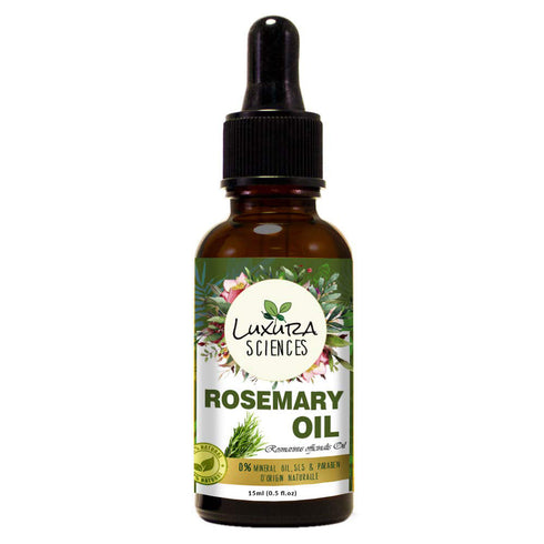 Luxura Sciences Organic Rosemary Essential Oil For Hair Growth
