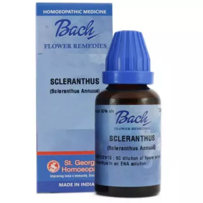 St. George’s Bach Flower Scleranthus 6 CH