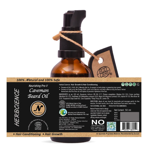 Herb Cience Nourishing ProV Caveman Beard Oil
