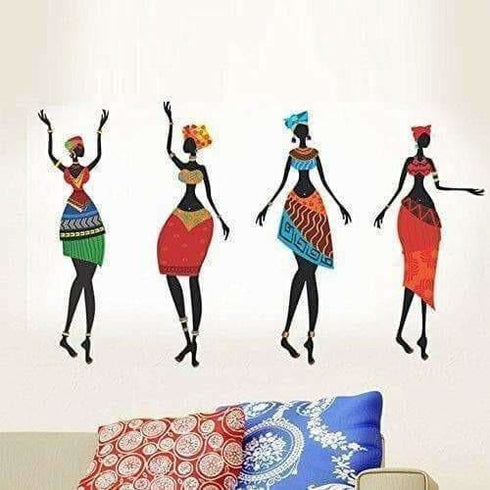 African Women Wall Sticker