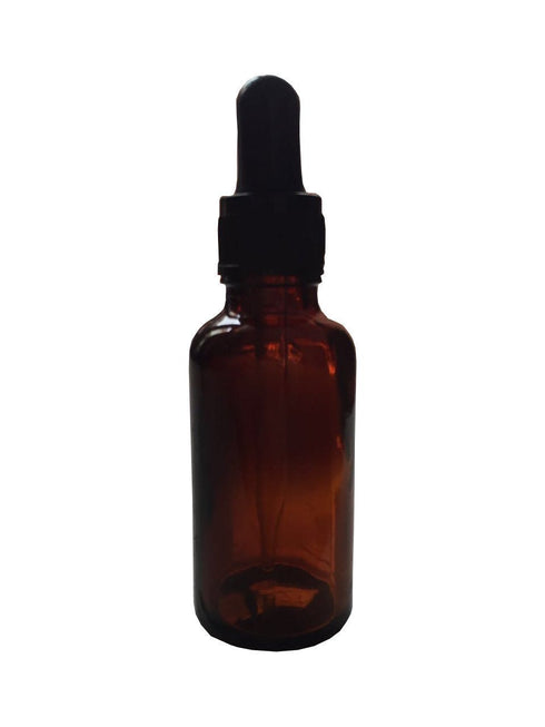 Nature's Tattva Amber Coloured Bottle with Glass Dropper Brown