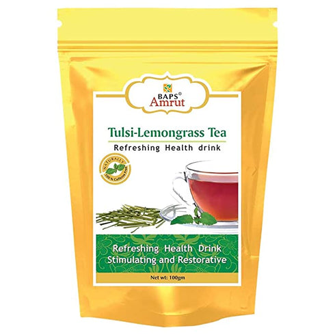 Baps Amrut Tulsi Lemongrass Tea 100g