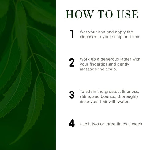 Khadi Natural Hair Cleanser Khadi Neem Sat 210ml