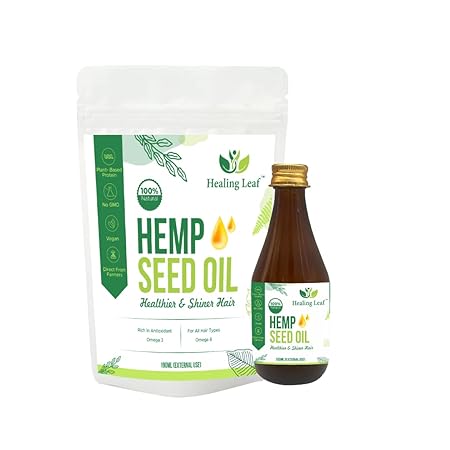 Healing Leaf Hemp Seed Hair Oil Men & Women 190ml