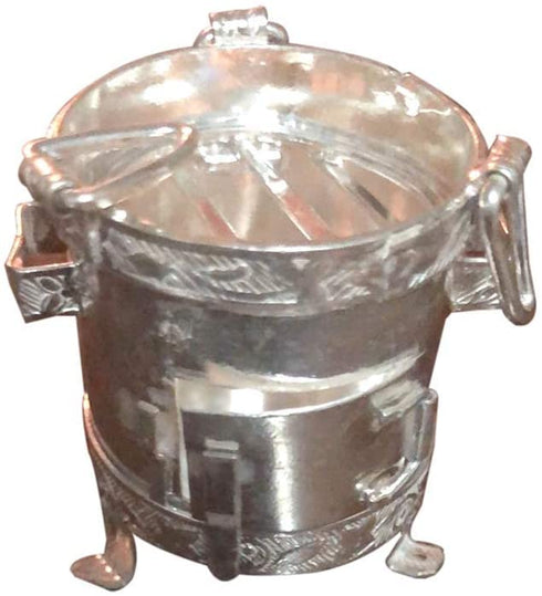 Pure Silver Coal Stove 40 grams