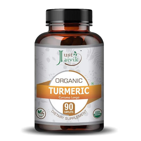 Just Jaivik Organic Turmeric Tablets