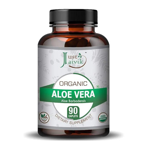 Just Jaivik Organic Aloe Vera Tablets