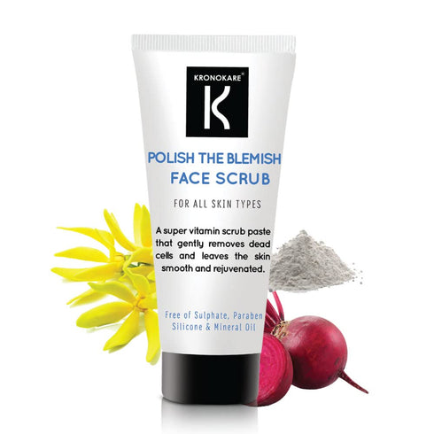 Kronokare Polish The Blemis Face Scrub 70g