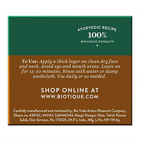 Biotique Bio Clove Purifying Anti Blemish Face Pack 80g