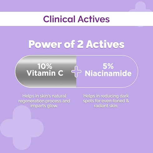 The Derma co CCinamide Radiance Serum With 10% Vitamin C & 5% Niacinamide