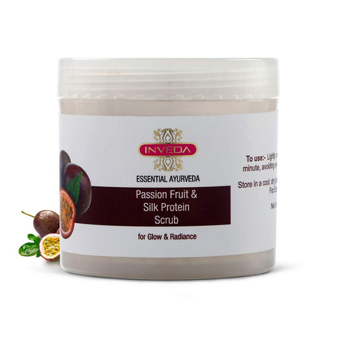 Inveda Passion Fruit & Silk Protein Scrub