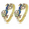 Traditional Gold Plated Bracelet Bangle Set