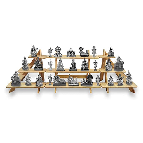 Navarathri Kolu Padi Golu Stand Mini Navratri Gollu Padi Navaratri Kollu Stand Navrathri Golu Rack Angle Removable Slotted Display Rack Dismantlable