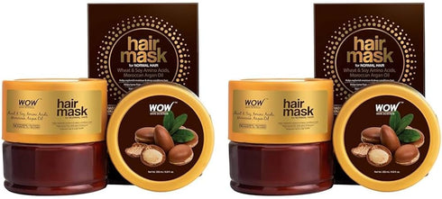 WOW Skin Science Moroccan Argan Oil with Soy Amino Acids Hair Mask