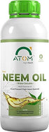 ATOM AGROTECH Organic Cold Pressed PURE NEEM OIL