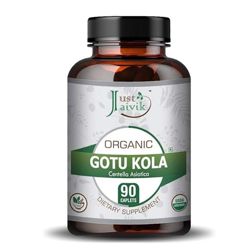 Just Jaivik Organic Gotu Kola Tablets