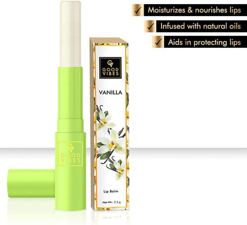 Good Vibes Lip Balm Vanilla 2.5g