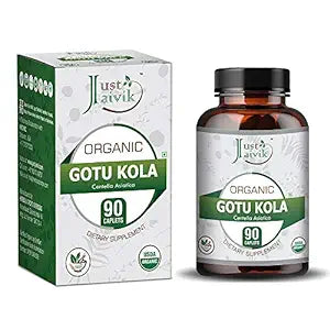 Just Jaivik Organic Gotu Kola Tablets