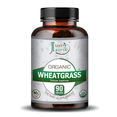 Just Jaivik Organic Wheatgrass Tablets