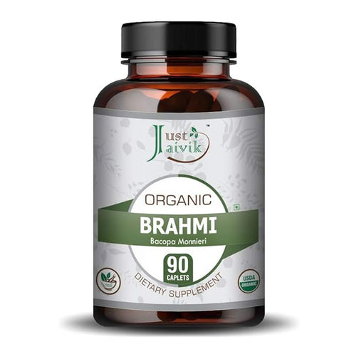 Just Jaivik Organic Brahmi Tablets