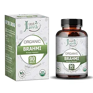 Just Jaivik Organic Brahmi Tablets