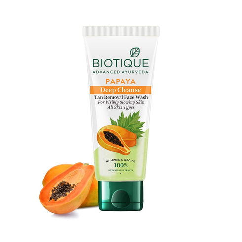 Biotique Bio Papaya Exfoliating Face Wash 300ml